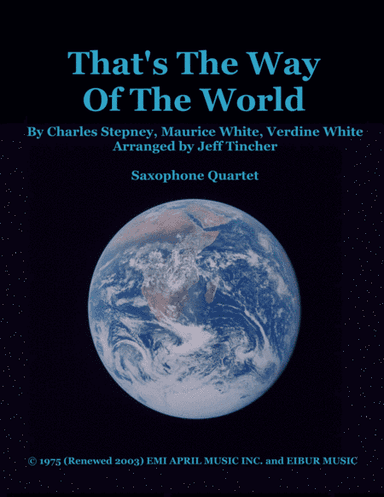 That's The Way Of The World (arr. Jeff Tincher)