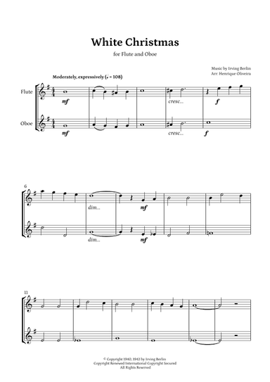 White Christmas (arr. Henrique Oliveira)