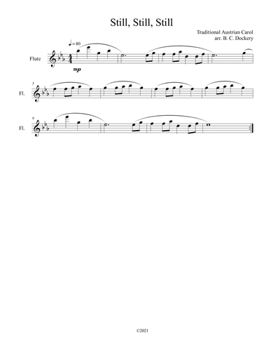 Still, Still, Still (Flute Solo) (arr. B. C. Dockery)