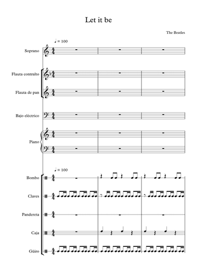 Let It Be (arr. Emilia F.O)