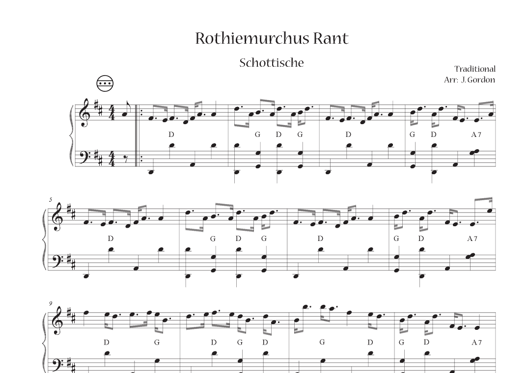 Rothiemurchus Rant (arr. Julia Gordon)