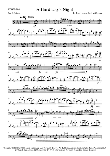 A Hard Day's Night (arr. Kyle Raftery)