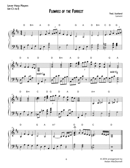 Flowers of the Forrest - Scottish Lament (arr. Harp use Inspirations)