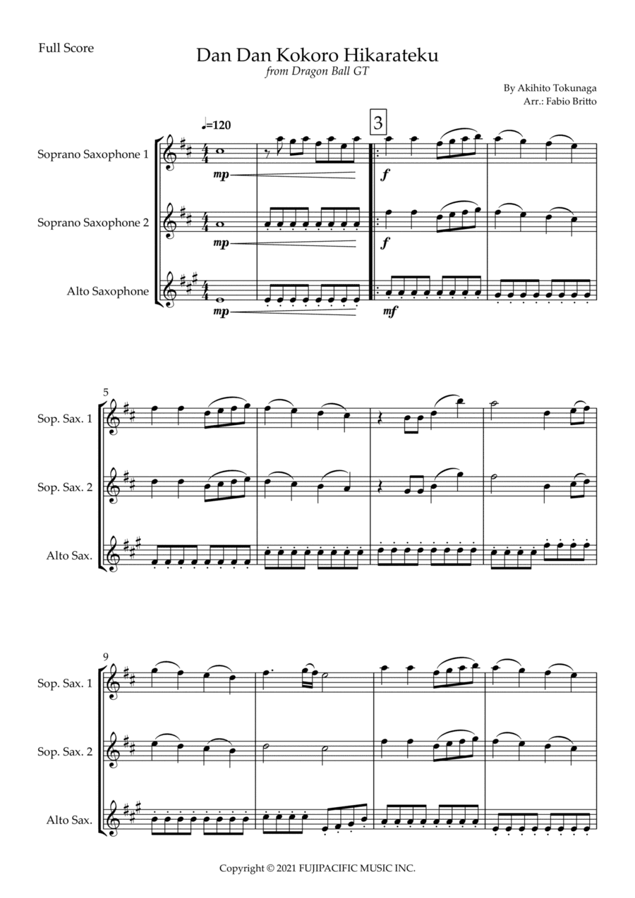 Dragon Ball Gt (arr. Fabio Britto)