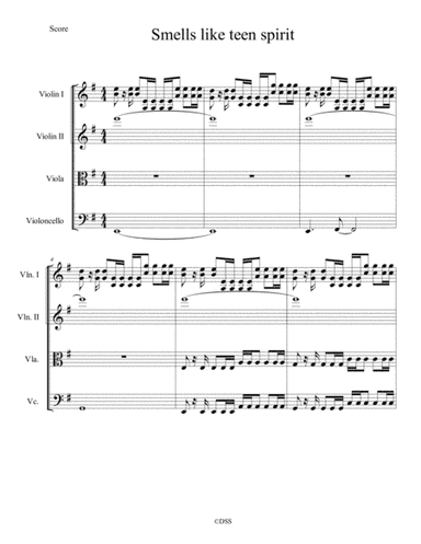 Smells Like Teen Spirit (arr. Serhii Druzhynin)