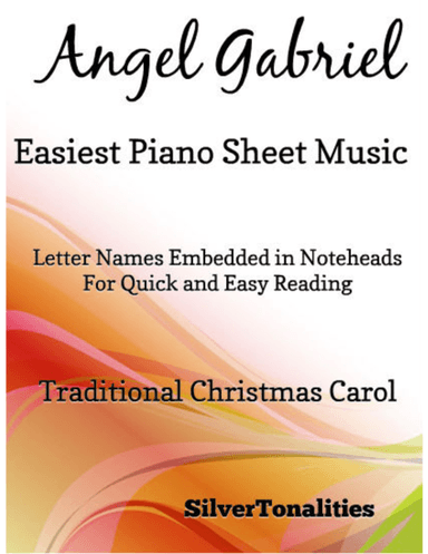 Angel Gabriel Easiest Piano Sheet Music (arr. SilverTonalities)
