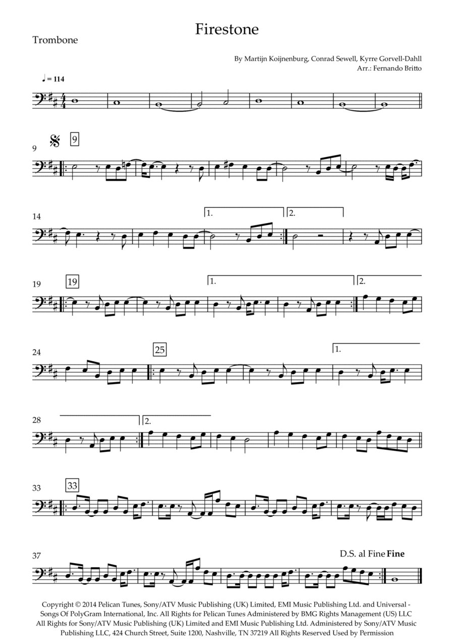 Firestone (arr. Fernando Britto)