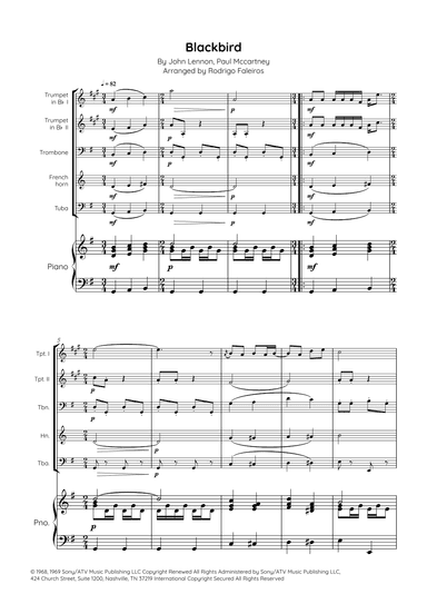 Blackbird (arr. Rodrigo Faleiros)