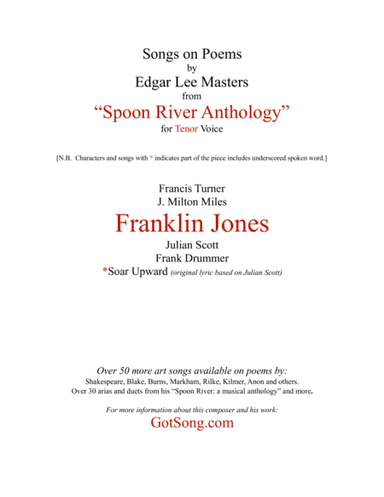 Franklin Jones from "Spoon River"