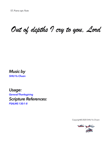 Out of depths I cry to you, Lord