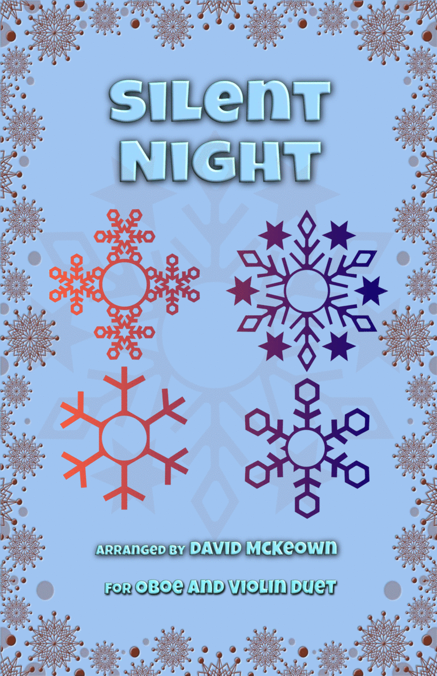 Silent Night, Gospel Style, for Oboe and Violin Duet (arr. David McKeown)