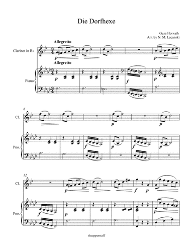 Die Dorfhexe (arr. Nick Lacanski)
