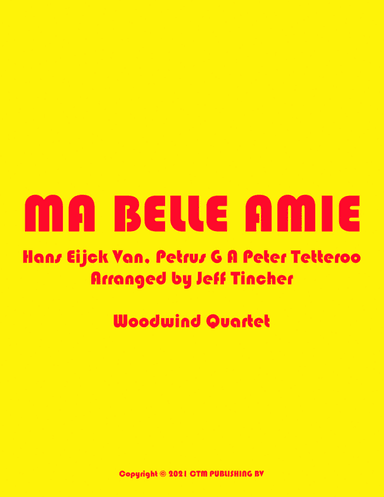 Ma Belle Amie (arr. Jeff Tincher)