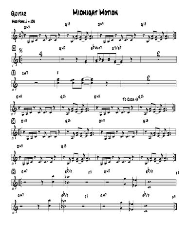 Midnight Motion (arr. Brass Dragons)