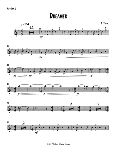 Dreamer (Alto Sax 2)