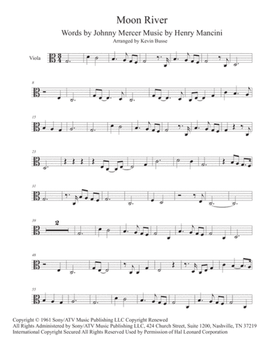 Moon River (arr. Kevin Busse)