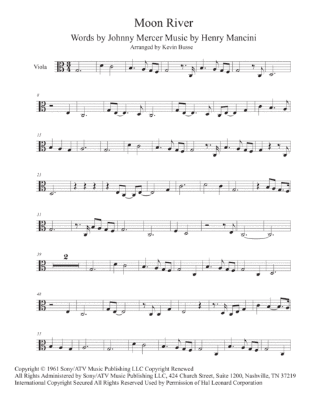 Moon River (arr. Kevin Busse)