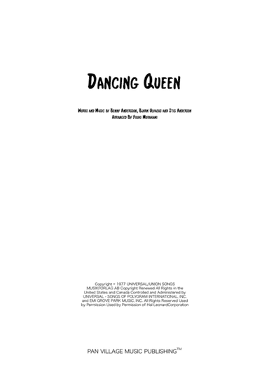 Dancing Queen (arr. Yuuki Murakami)