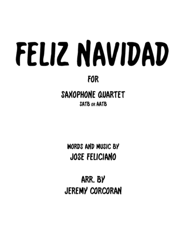 Feliz Navidad (arr. Jeremy Corcoran)