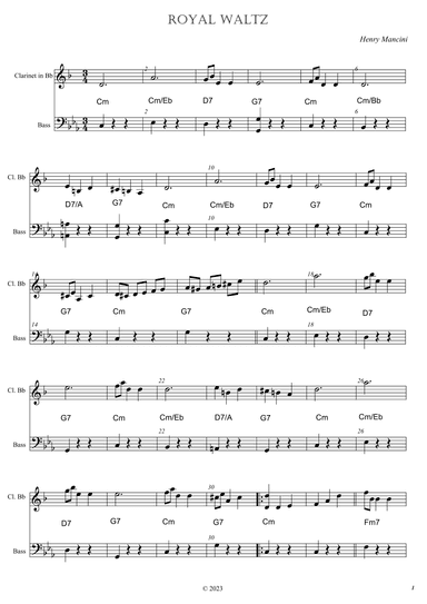 Royal Waltz (arr. Nicole Taylor)