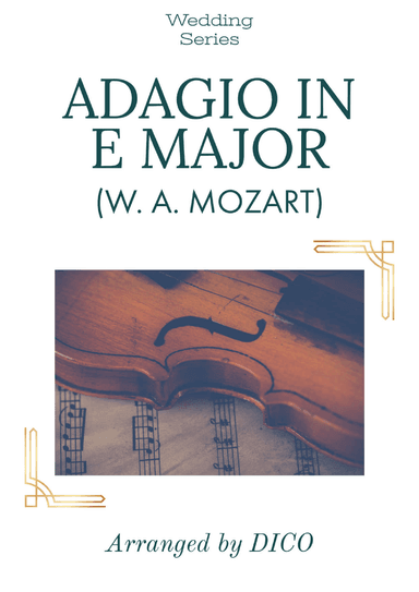 Adagio in E Major, K.261 (arr. Dico)