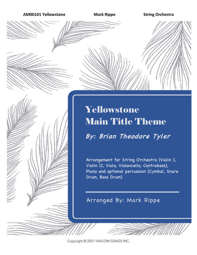 Yellowstone - Main Title Theme (arr. Mark Rippe)