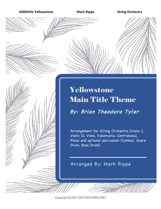 Yellowstone - Main Title Theme (arr. Mark Rippe)