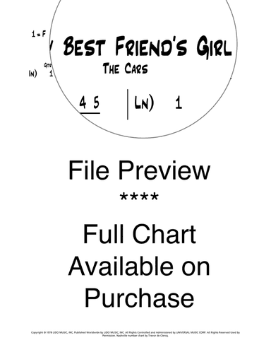 My Best Friend's Girl (arr. Trevor de Clercq)