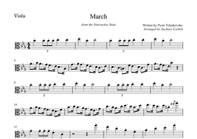 March from the Nutcracker Suite (arr. Zachary Corbett)