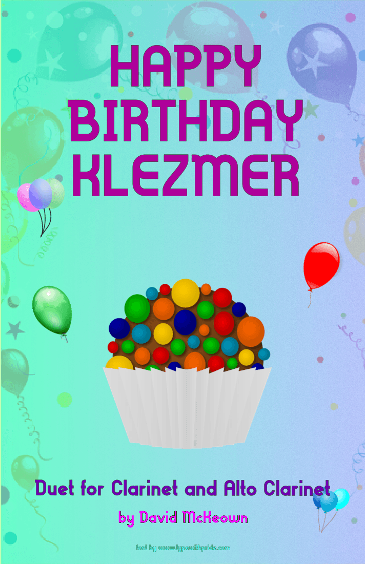 Happy Birthday Klezmer, for Clarinet and Alto Clarinet Duet (arr. David McKeown)