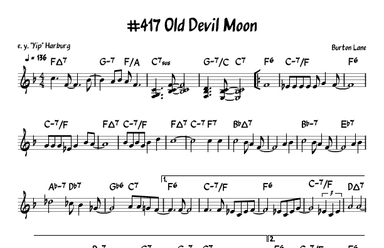 Old Devil Moon (arr. John Fries)