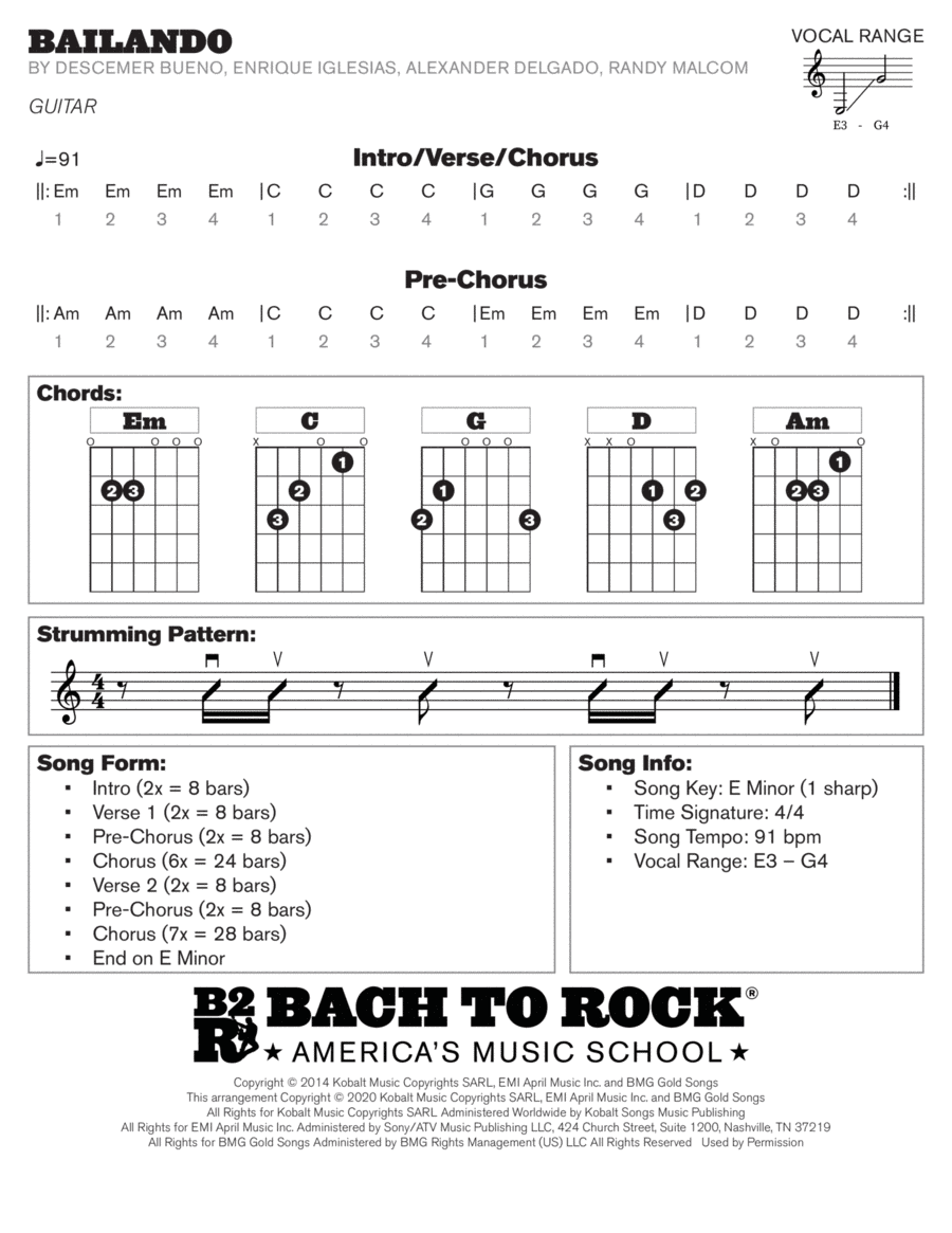 Bailando (arr. Bach to Rock)