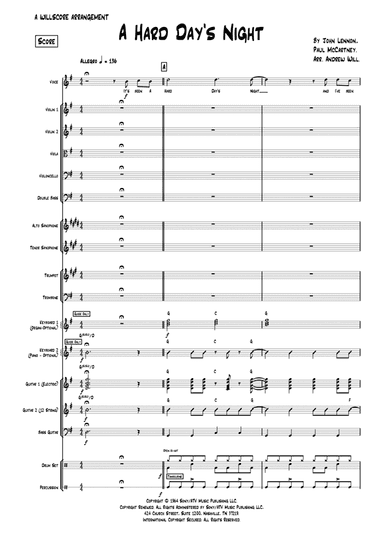A Hard Day's Night (arr. Andrew Will)