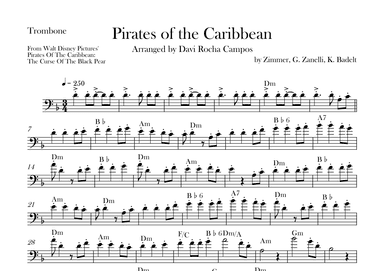 Pirates Of The Caribbean (arr. Davi Rocha Campos)