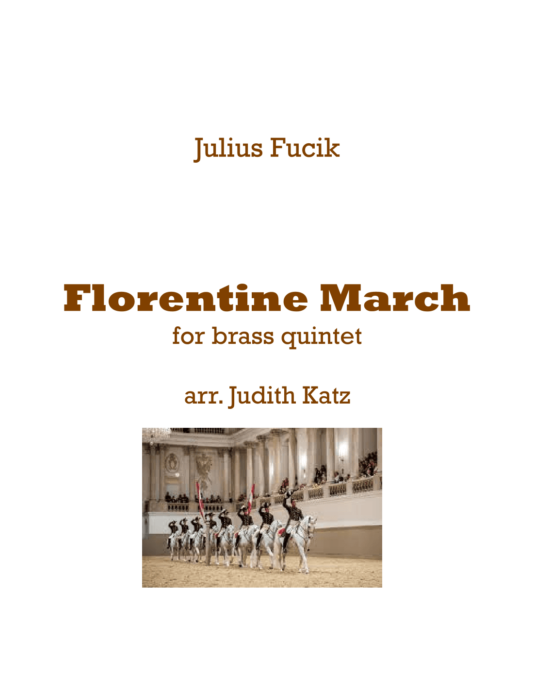 Florentine March (arr. Judith Katz)