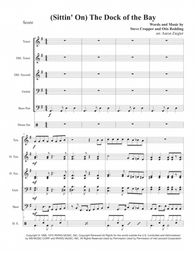 (Sittin' On) The Dock Of The Bay (arr. Aaron Ziegler)