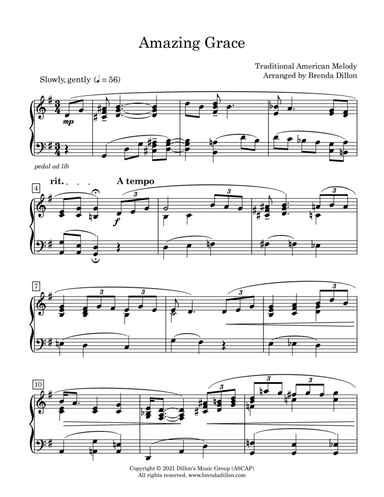 Amazing Grace (arr. Brenda Dillon)