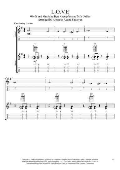 L-o-v-e (arr. Antonius Agung Setiawan)