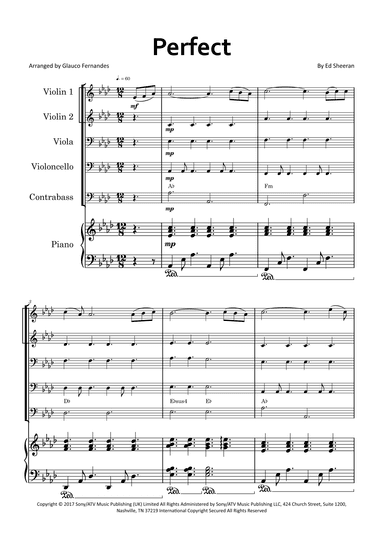 Perfect (arr. Glauco Fernandes)