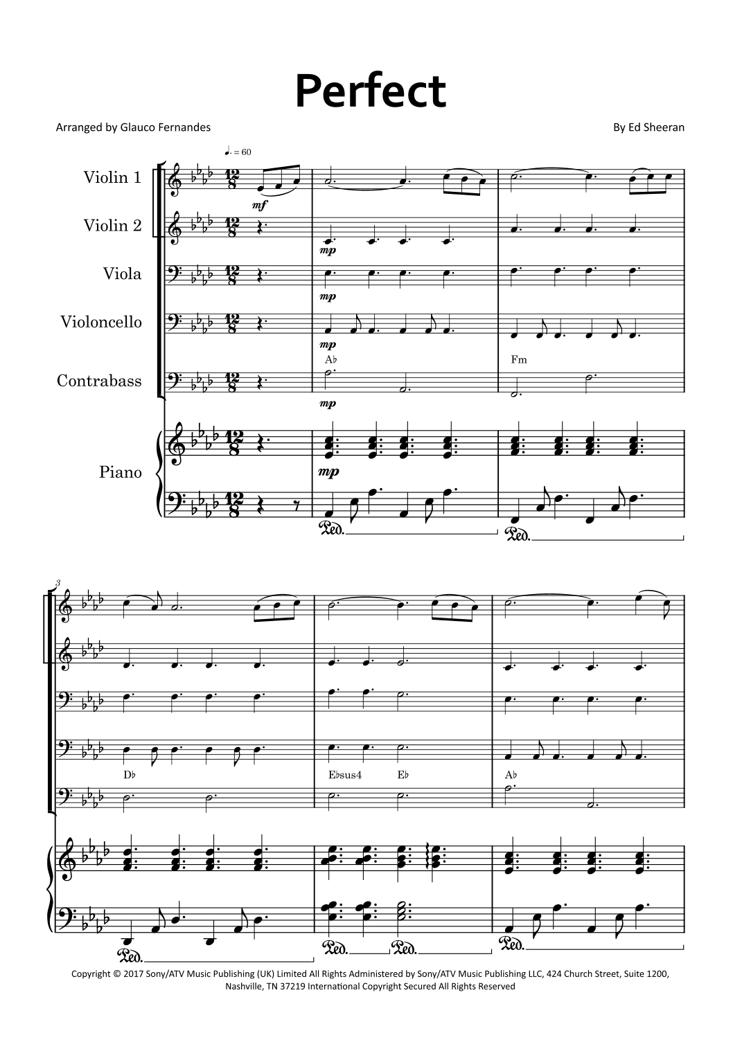 Perfect (arr. Glauco Fernandes)