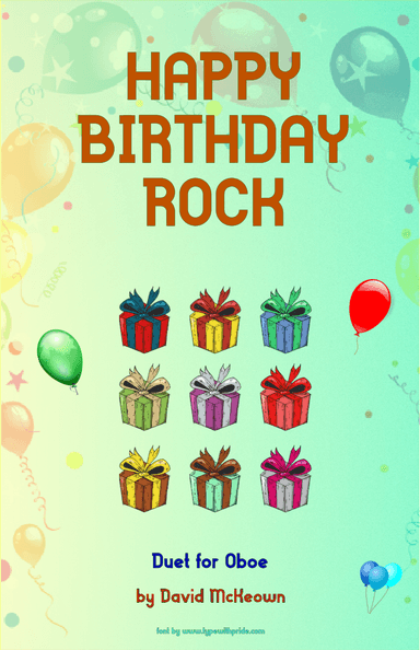 Happy Birthday Rock, for Oboe Duet (arr. David McKeown)