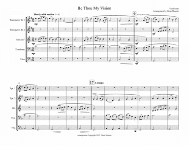 Be Thou My Vision (arr. Dean Mounts)