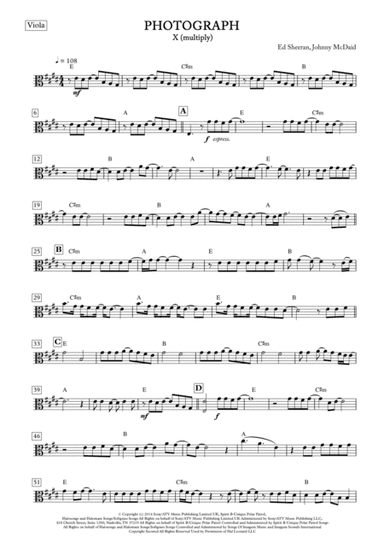 Photograph (arr. ACT Bortolucci)