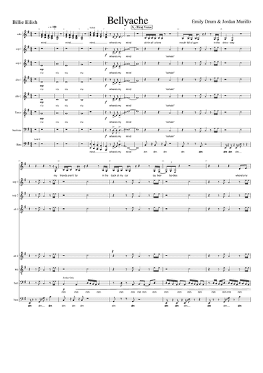 Bellyache (arr. Emily Drum)