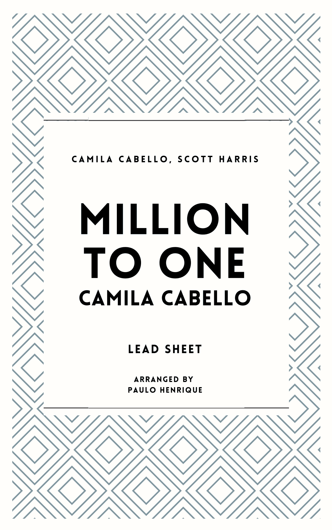Million To One (arr. Paulo Henrique)