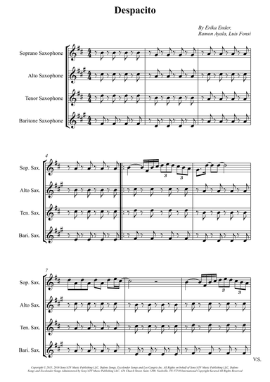 Despacito (arr. Wesley S. SIlva)