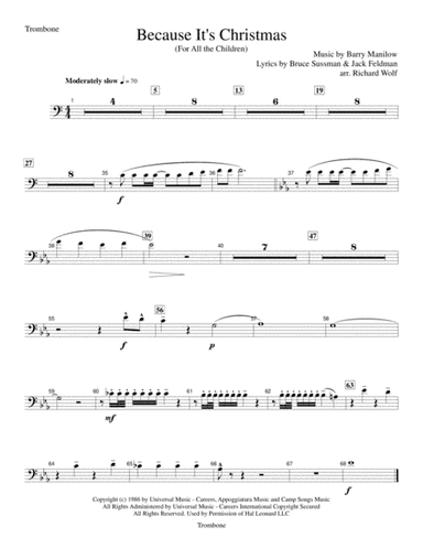 Because It's Christmas (For All the Children) (arr. Richard Wolf)
