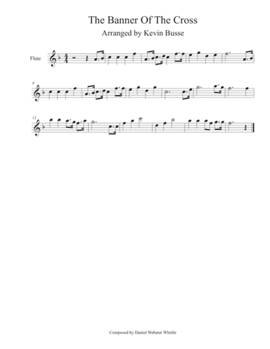 The Banner Of The Cross - Flute (arr. Kevin Busse)
