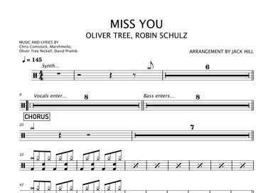 Miss You (arr. Jack Hill)