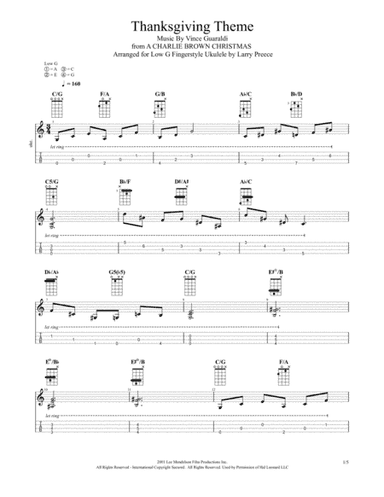 Thanksgiving Theme (arr. Larry Preece)